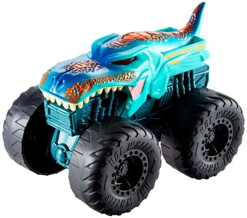 Mattel - Hot Wheels Monster Truck Lights & Sounds Roarin' Wreckers Mega Wrex