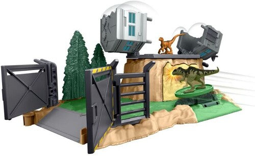 Mattel - Jurassic World Minis Giganotosaurus Rampage Playset