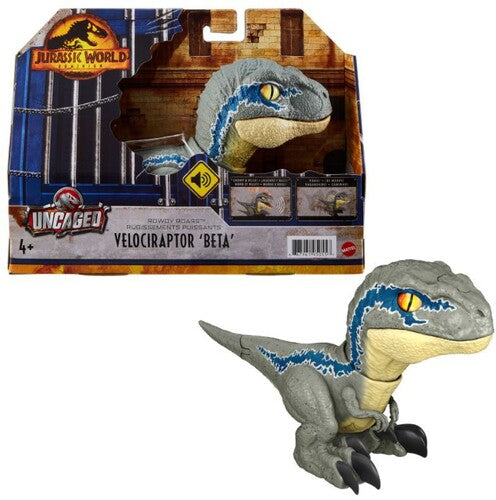 Mattel - Jurassic World Dominion Uncaged Rowdy Roars Velociraptor 'Beta'