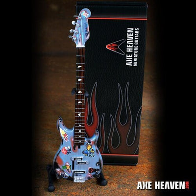 Michael Anthony Van Halen Yamaha Custom Rat Rod Mini Bass Guitar Replica Collectible