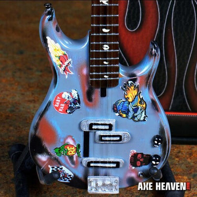 Michael Anthony Van Halen Yamaha Custom Rat Rod Mini Bass Guitar Replica Collectible