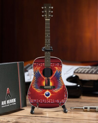 Journey Greatest Hits Tribute Mini Acoustic Guitar Replica Collectible