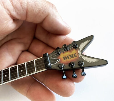 Dimebag Darrell Pantera Dean Dime O Flame ML Mini Guitar Replica Collectible
