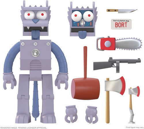 Super7 - The Simpsons ULTIMATES! Wave 1 - Robot Scratchy