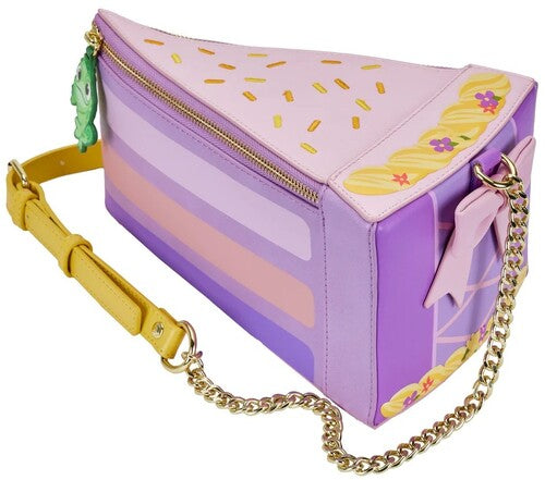 Loungefly Disney: Tangled Cosplay Cake Cross Body Bag