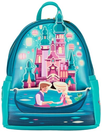 Loungefly Disney: Tangled Princess Castle Mini Backpack