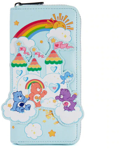 Loungefly Care Bears: Care-a-lot Castle Zip Around Wallet