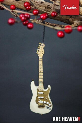 Fender 1950s Cream Stratocaster 6 Inch Mini Guitar Holiday Ornament