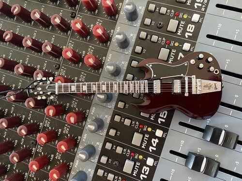 Gibson 1964 Cherry SG Standard 6 Inch Mini Guitar Holiday Ornament