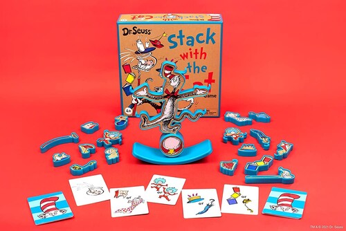 FUNKO GAMES: Dr. Seuss - Stack with the Cat Game