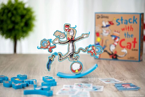FUNKO GAMES: Dr. Seuss - Stack with the Cat Game