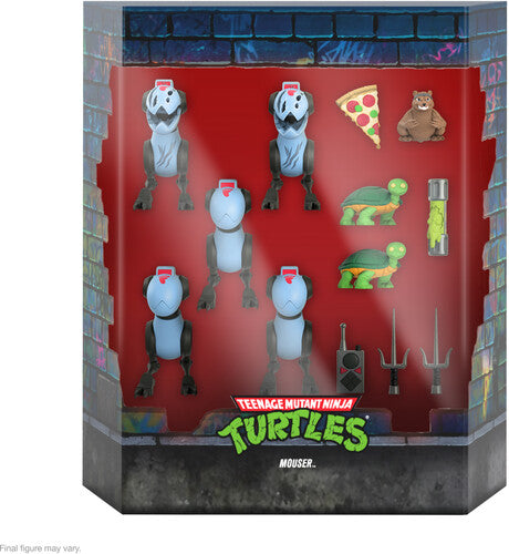 Super7 - Teenage Mutant Ninja Turtles (TMNT) ULTIMATES! Wave 6 - Mouser Pack