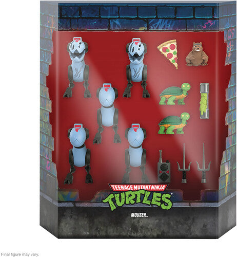 Super7 - Teenage Mutant Ninja Turtles (TMNT) ULTIMATES! Wave 6 - Mouser Pack
