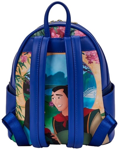 Loungefly Disney: Mulan Castle Light up Mini Backpack