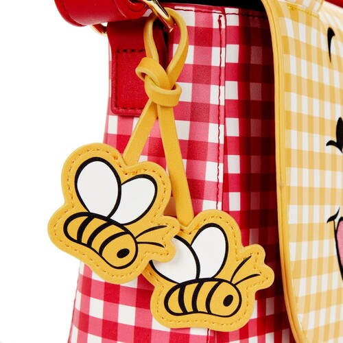 Loungefly Disney: Winnie the Pooh Gingham Crossbody Bag