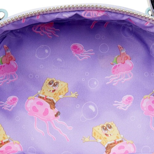 Loungefly Spongebob: Pastel Jellyfishing Mini Backpack