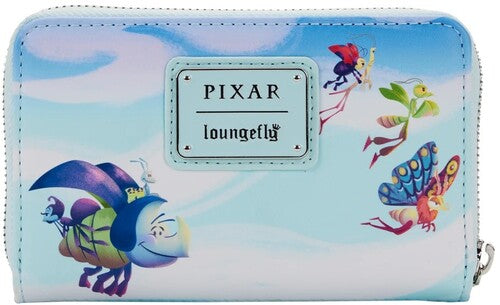 Loungefly Pixar: a Bugs Life Earth Day Zip Around Wallet