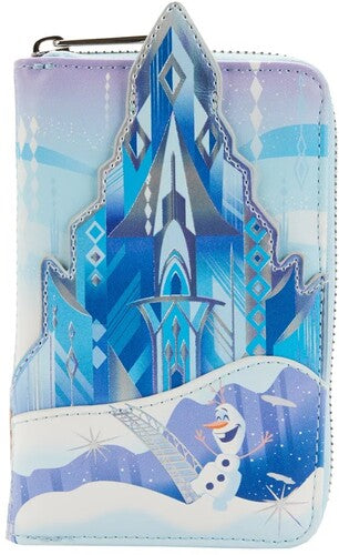 Loungefly Disney: Frozen Princess Castle Zip Around Wallet