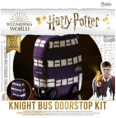 Eaglemoss - Wizarding World of Harry Potter - Knit Kit - Knight Bus Door Stop