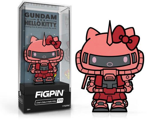 FiGPiN Gundam Hello Kitty Chars Zaku II #777