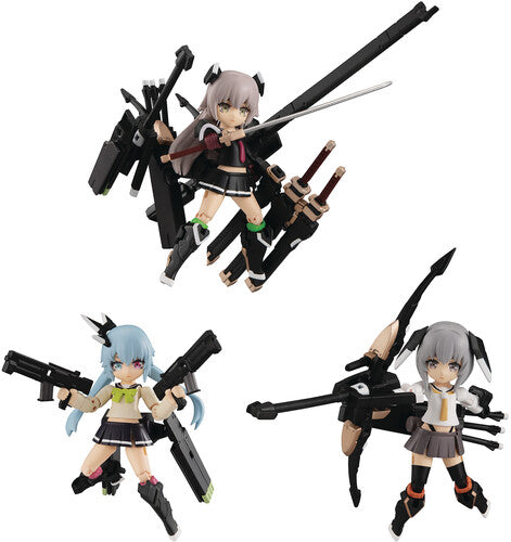 MegaHouse - Desktop Army Heavy Weapon High Girl Team 1 3Pc Display