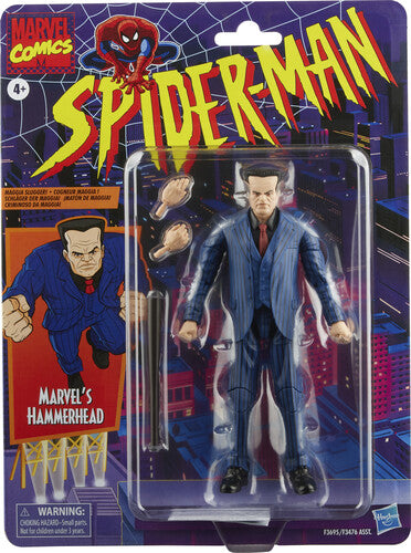 Hasbro Collectibles - Marvel Legends Spider-Man 6 Inch Retro Marvel's Hammerhead