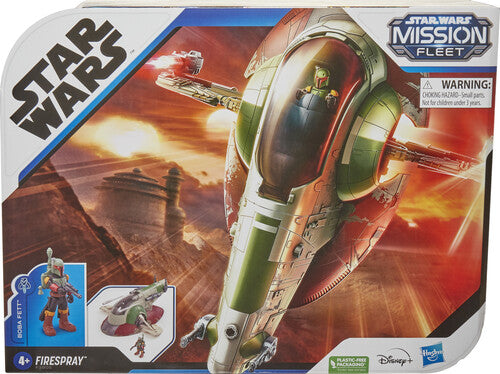 Hasbro Collectibles - Star Wars Mission Fleet Boba Fett and Starship