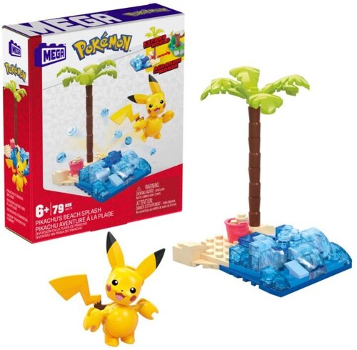 MEGA Brands - Pokemon Pikachu's Beach Splash