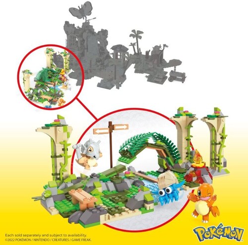 MEGA Brands - Pokemon Jungle Ruins