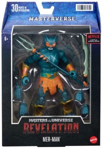 Mattel Collectible - Masters of the Universe Revelation Masterverse Collection 7" Mer-Man (He-Man, MOTU)