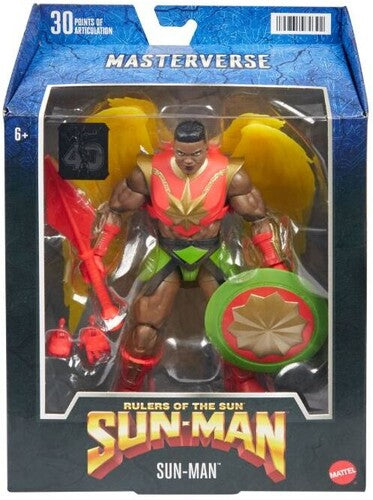 Mattel Collectible - Masters of the Universe Masterverse Sun-Man (He-Man, MOTU)