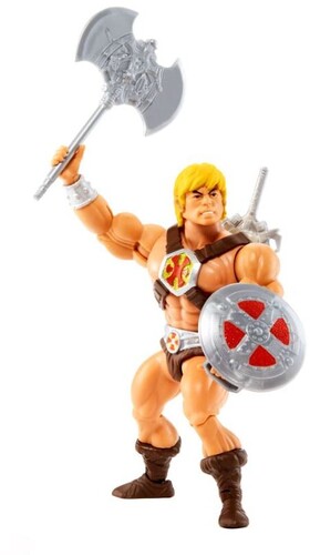 Mattel Collectible - Masters of the Universe Origins 5.5" He-Man, Most Powerful Man in the Universe (He-Man, MOTU)