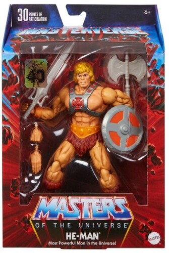 Mattel Collectible - Masters of the Universe Masterverse He-Man, 40th Anniversary (He-Man, MOTU)