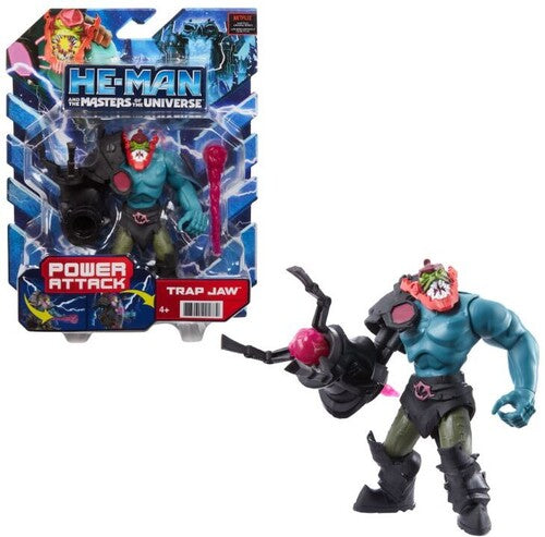 Mattel Collectible - Masters of the Universe Animated Trap Jaw with Power Attack (He-Man, MOTU)