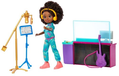 Mattel - Karma's World Doll and Music Studio Playset