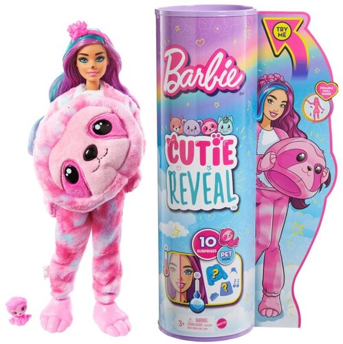Mattel - Barbie Cutie Reveal Doll Sloth