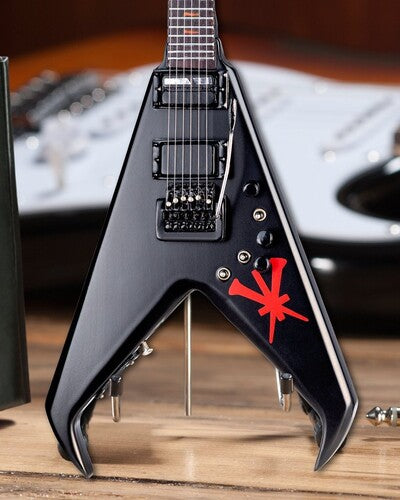 Kerry King Slayer Dean USA V Limited Edition Custom Mini Guitar Replica Collectible
