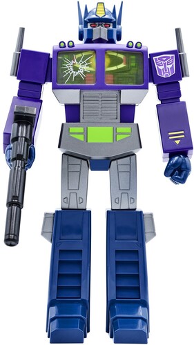 Super7 - Transformers Super Cyborg - Optimus Prime (Shattered Glass Purple)