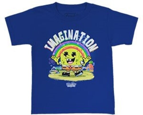 FUNKO POCKET POP! & TEE: Spongebob SB with rainbow XS (YOUTH)