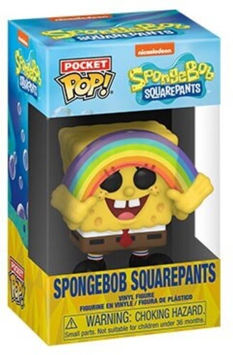 FUNKO POCKET POP & TEE Pop&Tee: Spongebob SB with rainbow S (YOUTH)