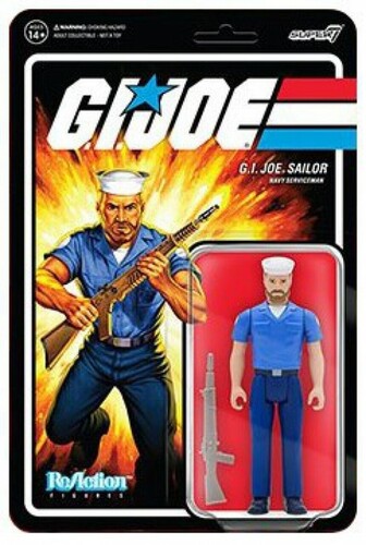 Super7 - G.I. Joe ReAction Figures Wave 2 - Blueshirt Beard (Pink)