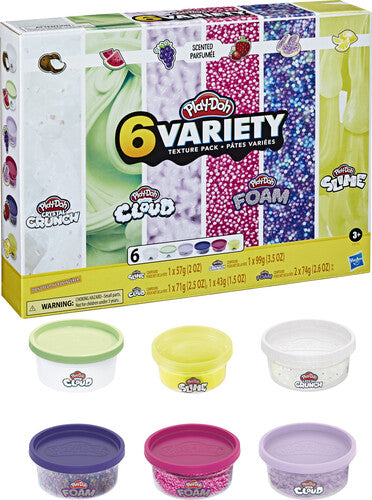 Hasbro Collectibles - Play-Doh - 6 Variety Texture Pack Scented