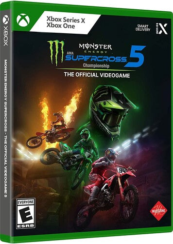 Monster Energy Supercross 5 for Xbox One and Xbox Series X