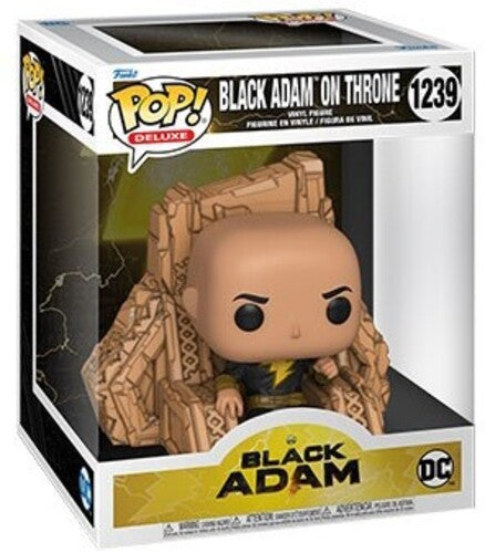 FUNKO POP! DELUXE: Black Adam - Black Adam on Throne