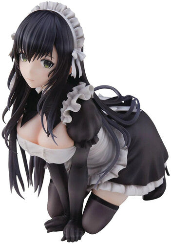 Eighteen - Haori Io Ill Black Haired Maid Non-Scale PVC Figure (A)