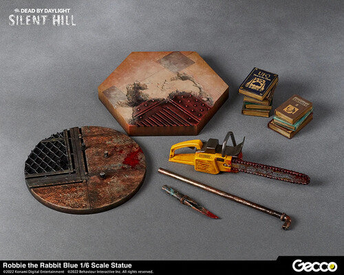 Gecco - Silent Hill x Dead By Daylight Robbie Rabbit 1/6 Statue Blue (Net)
