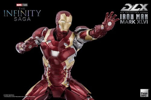 THREEZERO - Marvel Infinity Saga - Iron Man Mark 46 Deluxe 1/12 Scale Action Figure (Net)