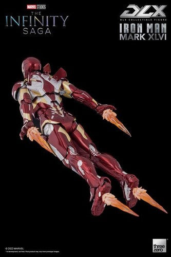 THREEZERO - Marvel Infinity Saga - Iron Man Mark 46 Deluxe 1/12 Scale Action Figure (Net)