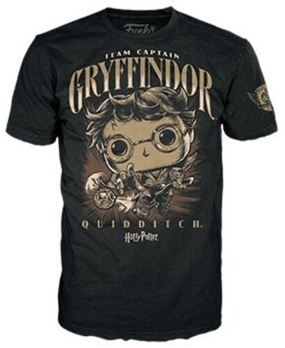 FUNKO BOXED TEE: Harry Potter - Quidditch Harry - XS