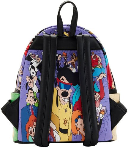 Loungefly Disney: Goofy Movie Collage Mini Backpack